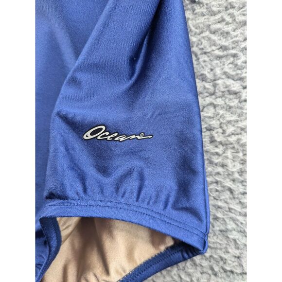 NWT Dolfin Aquashape Women's size 22 Blue Conservative Lap Swimsuit - Picture 5 of 12